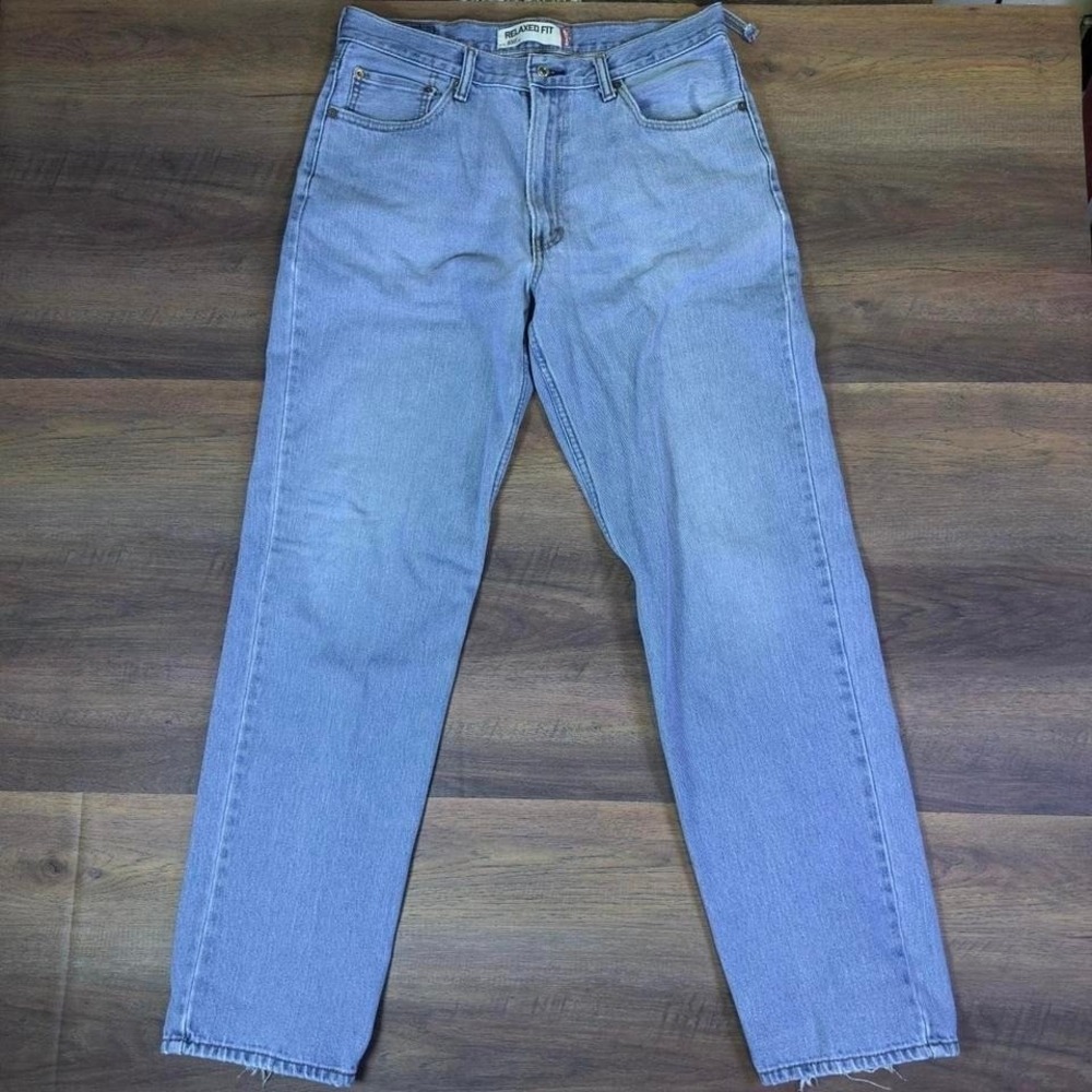 Levi's‎ 550 Relaxed Fit Jeans 36x36 Light Wash Denim